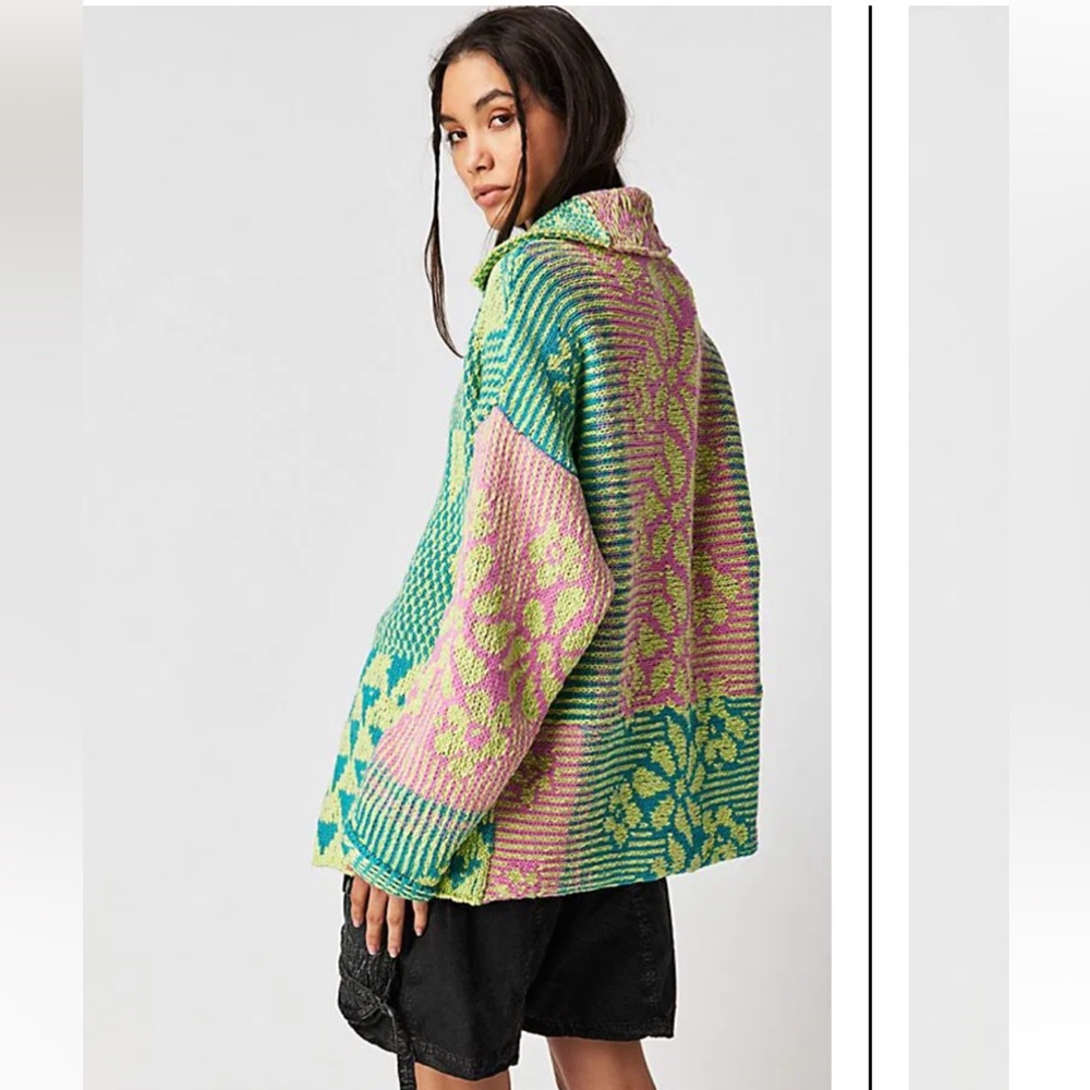 Free People Tate Cardigan size medium - Picture 2 of 11